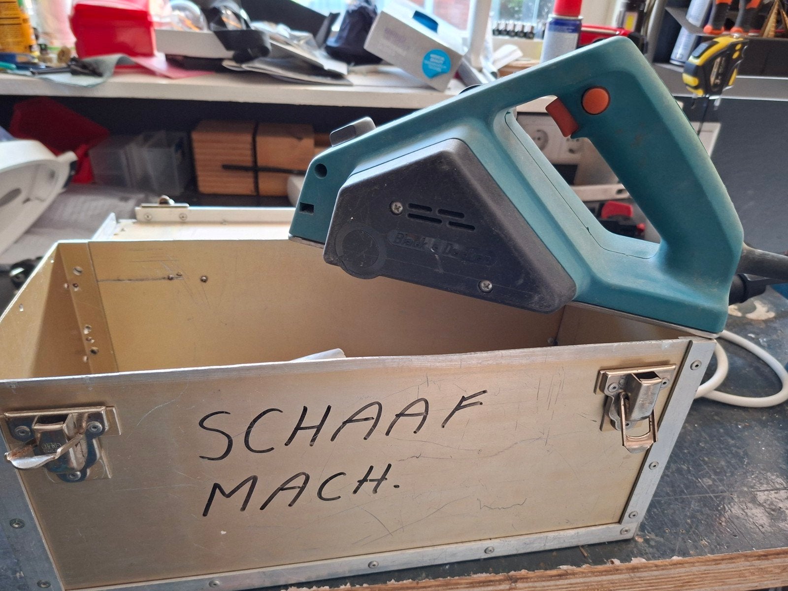 Black & Decker DN710/D1 elektrische schaafmachine, Doe-het-zelf en Verbouw, Ophalen, Gebruikt, Elektrisch