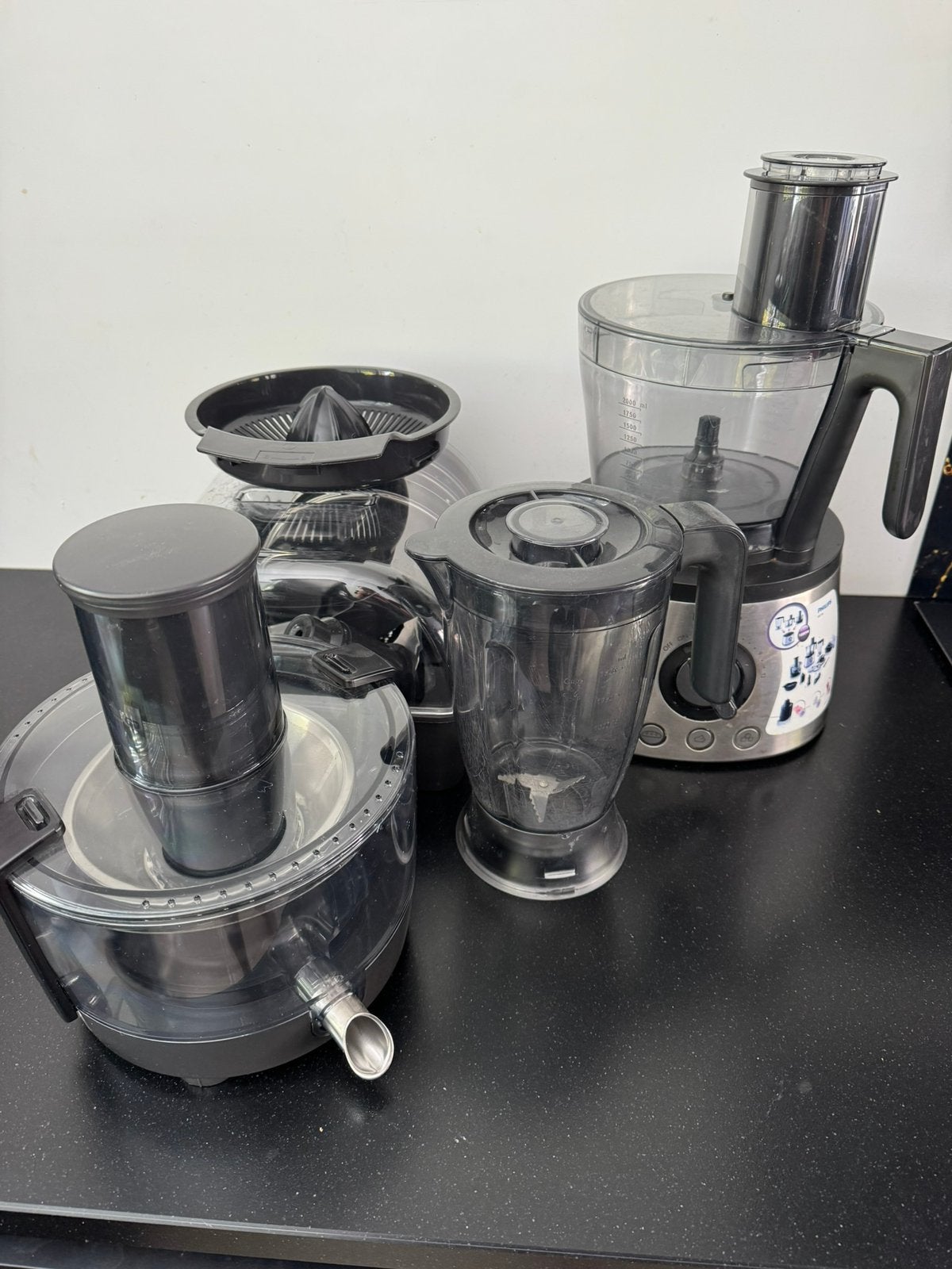 Keukenmachine Philips HR7778, Witgoed en Apparatuur, Juicers, Ophalen, Gebruikt, Elektrisch, Sapcentrifuge