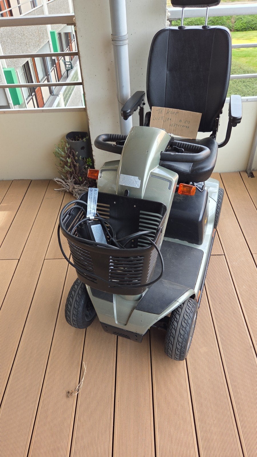 zgan scootmobiel Pride Colt Deluxe 2.0, Ophalen, Zo goed als nieuw, Pride, 10 km/u of minder