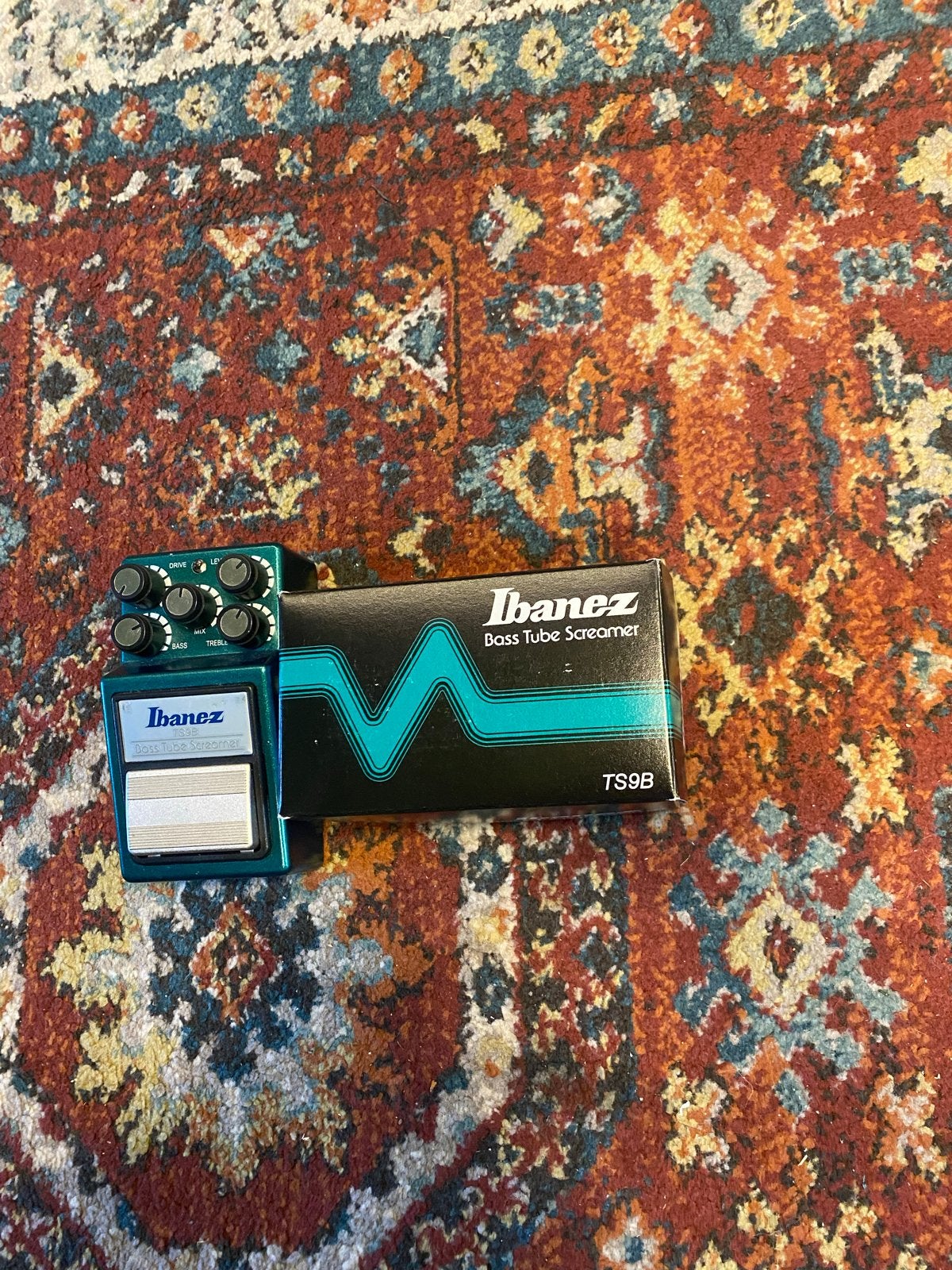 Ibanez TS9B Bass Tube Screamer Overdrive Pedaal, Muziek en Instrumenten, Ophalen of Verzenden, Zo goed als nieuw, Distortion, Overdrive of Fuzz