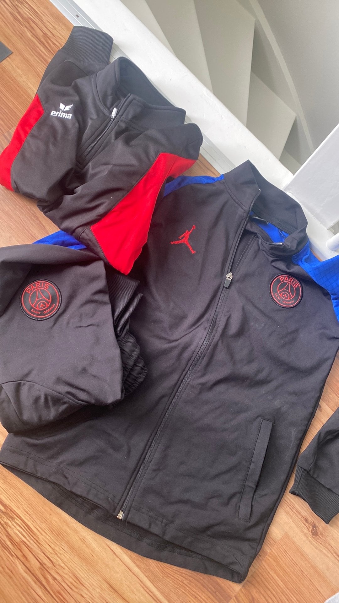 Psg pak - Paris Saint-Germain 164 met erima shirt, Ophalen of Verzenden, Gebruikt, Jongen of Meisje