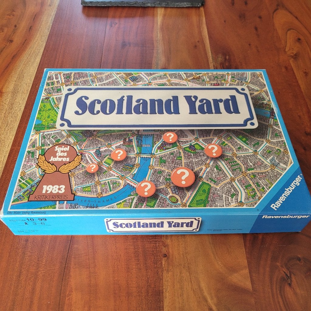 Scotland Yard (Ravensburger), Een of twee spelers, Ophalen of Verzenden, Zo goed als nieuw, Ravensburger