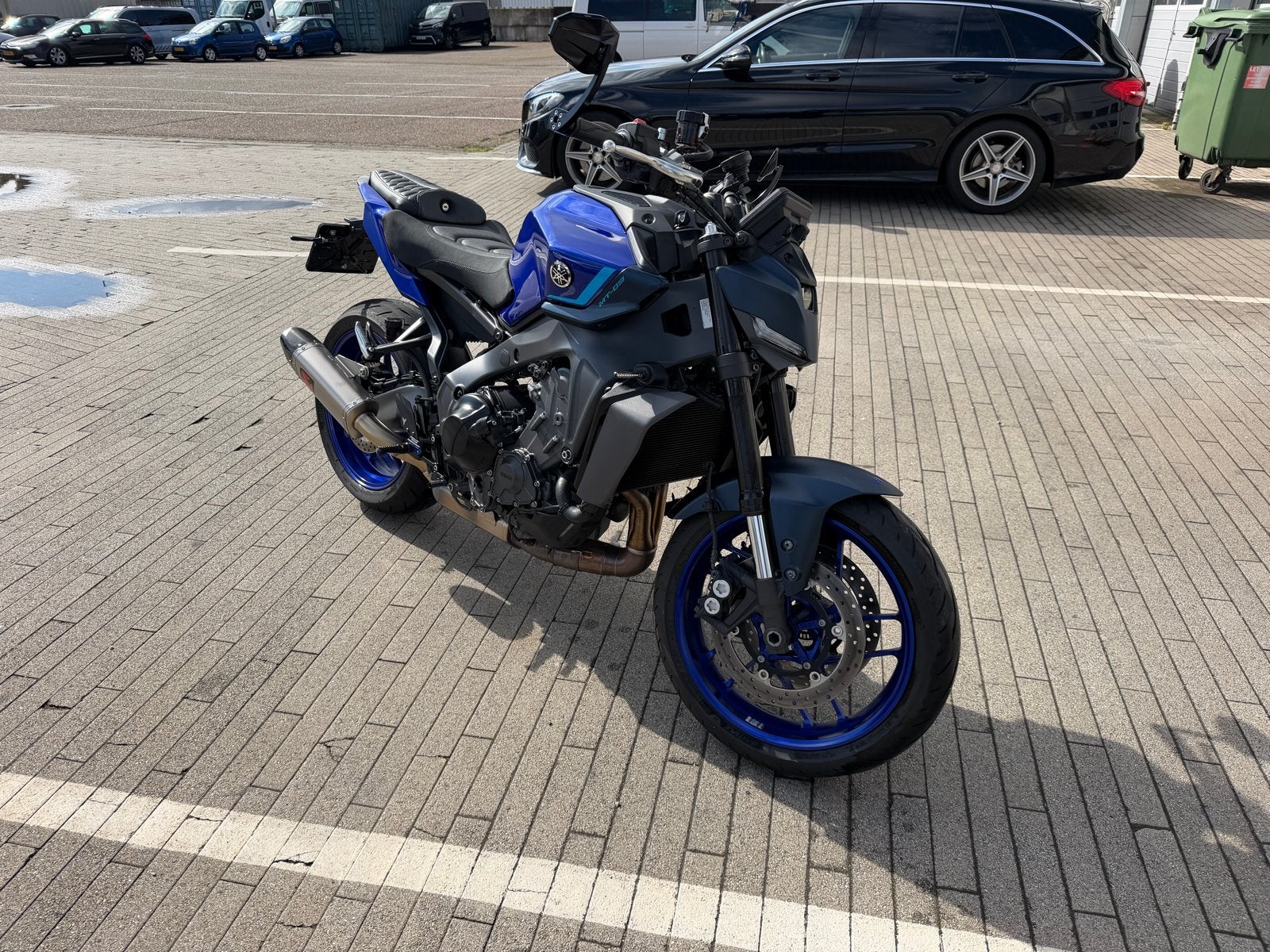 Yamaha MT-09 - Zo goed als nieuw, Akrapovic uitlaat, 899 cc, Motorrijbewijs A, Bedrijf, 3 cilinders