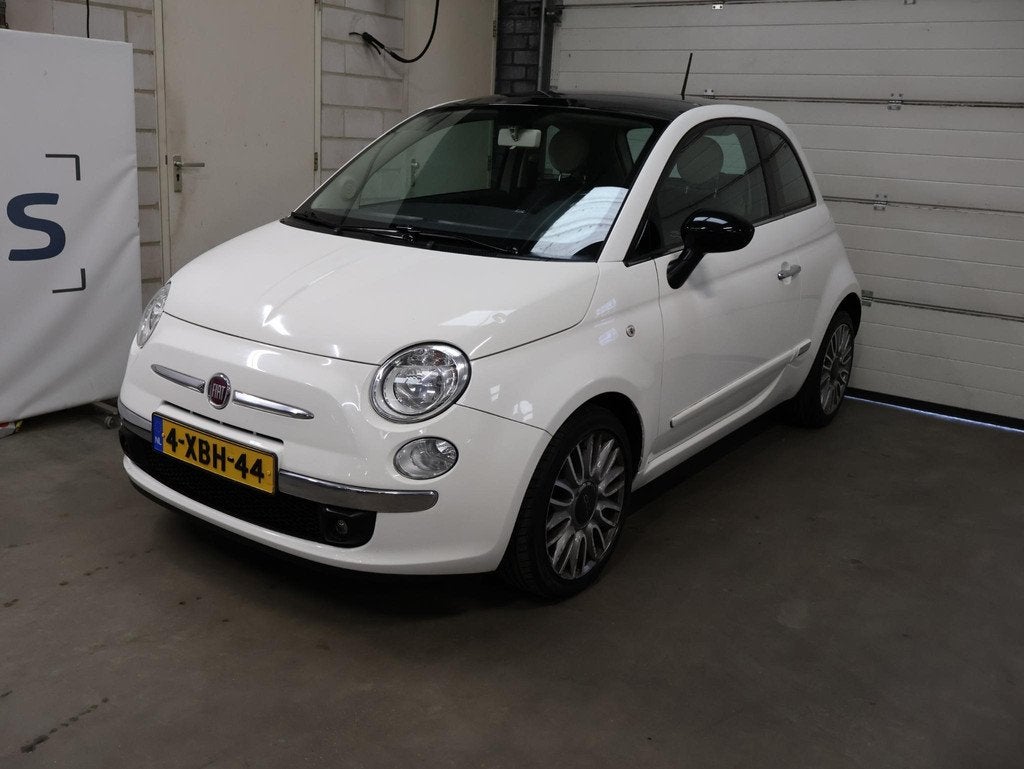 Fiat 500 0.9 TwinAir Turbo Cult 1e eigenaar Pano NAP Airco P, Auto's, Fiat, Voorwielaandrijving, Gebruikt, Bedrijf, Handgeschakeld