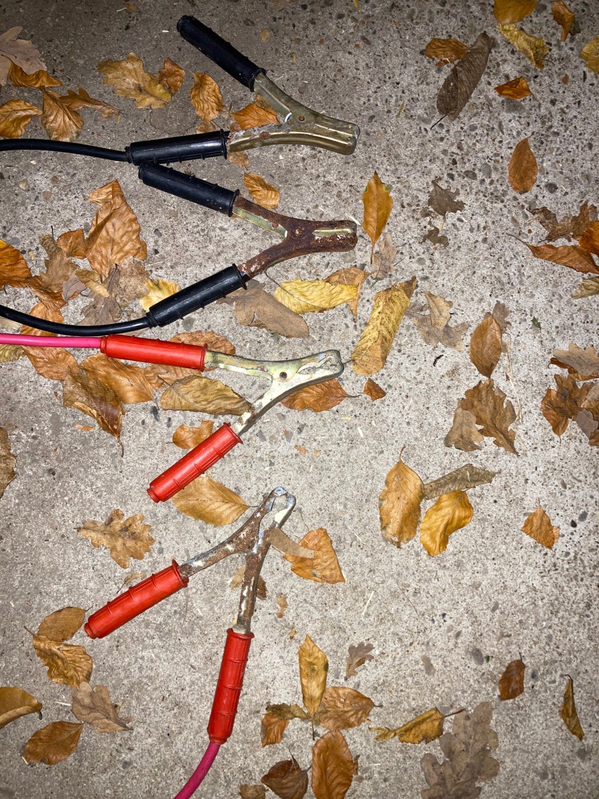 Startkabels, Ophalen