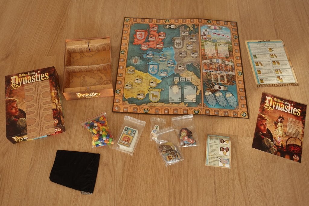 Dynasties: Verdeel & Heers, Hobby en Vrije tijd, Gezelschapsspellen | Bordspellen, Vijf spelers of meer, Ophalen, Zo goed als nieuw