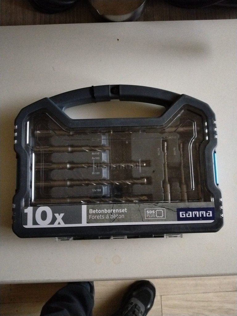 Gamma SDS borenset 10 delig, Ophalen of Verzenden, Nieuw, Overige typen, Overige merken