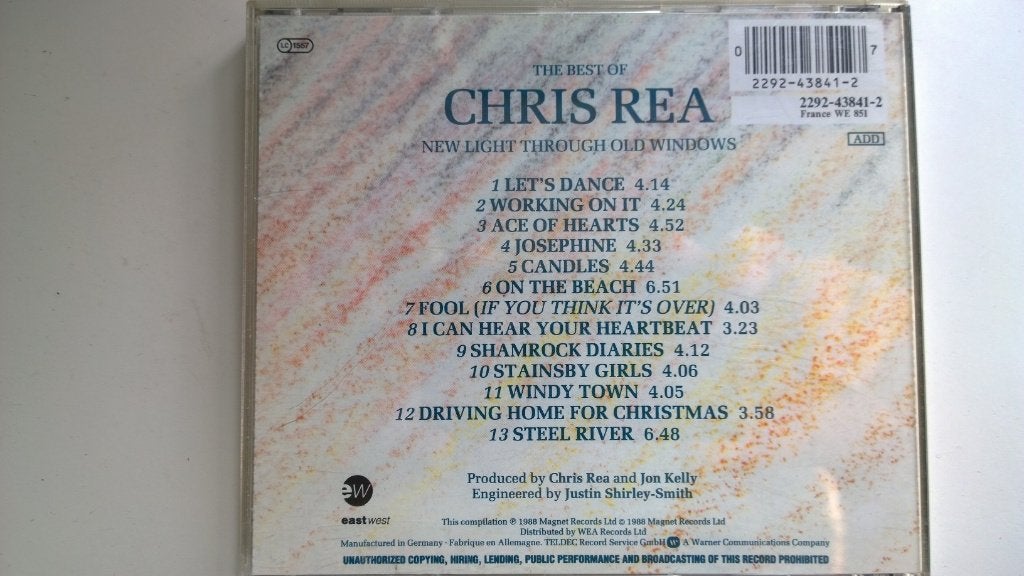 Chris Rea - New Light Through Old Windows, Ophalen of Verzenden, Zo goed als nieuw, Pop, Album