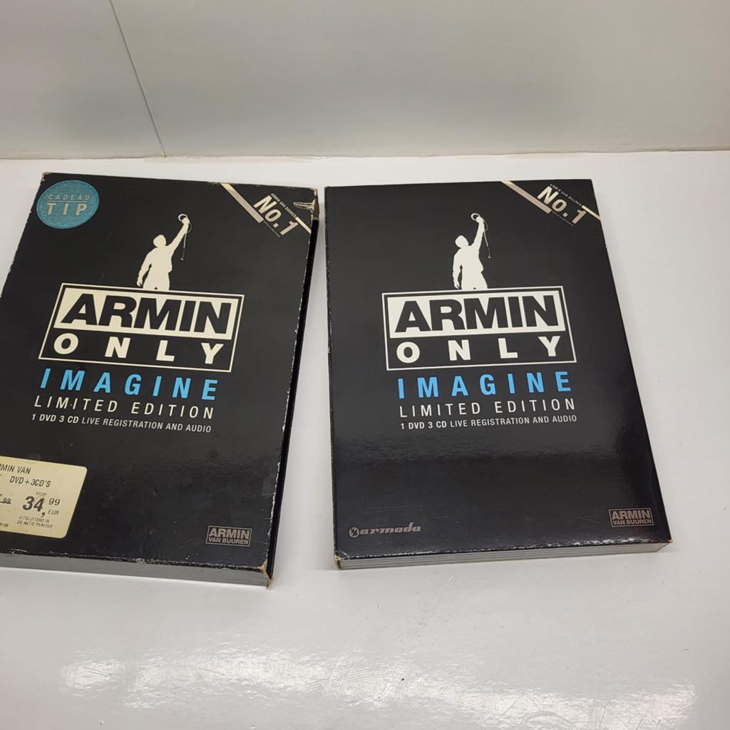 Armin Only Imagine Limited Edition DVD + 3 CD's, Alle leeftijden, Ophalen of Verzenden, Gebruikt