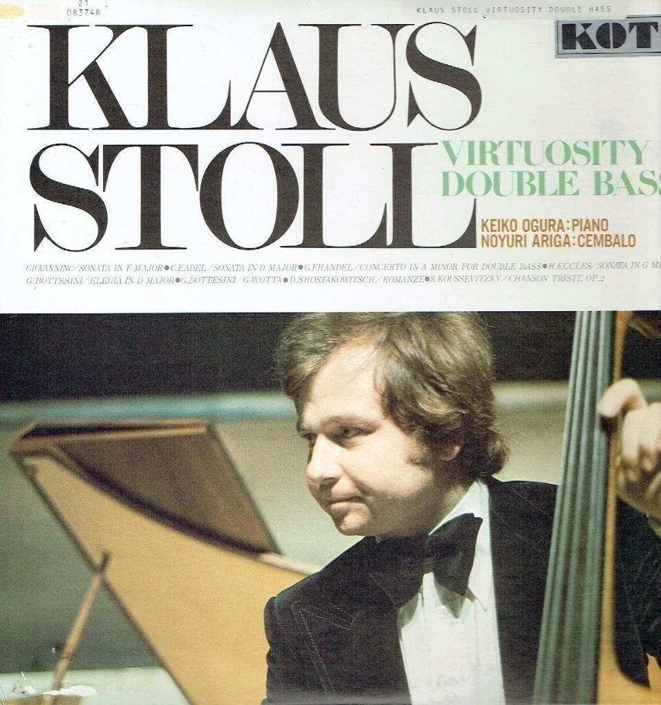 Klaus Stoll Keiko Ogura Noyuri Ariga–Virtuosity Double Bass, Kamermuziek, Verzenden, Zo goed als nieuw, 12 inch