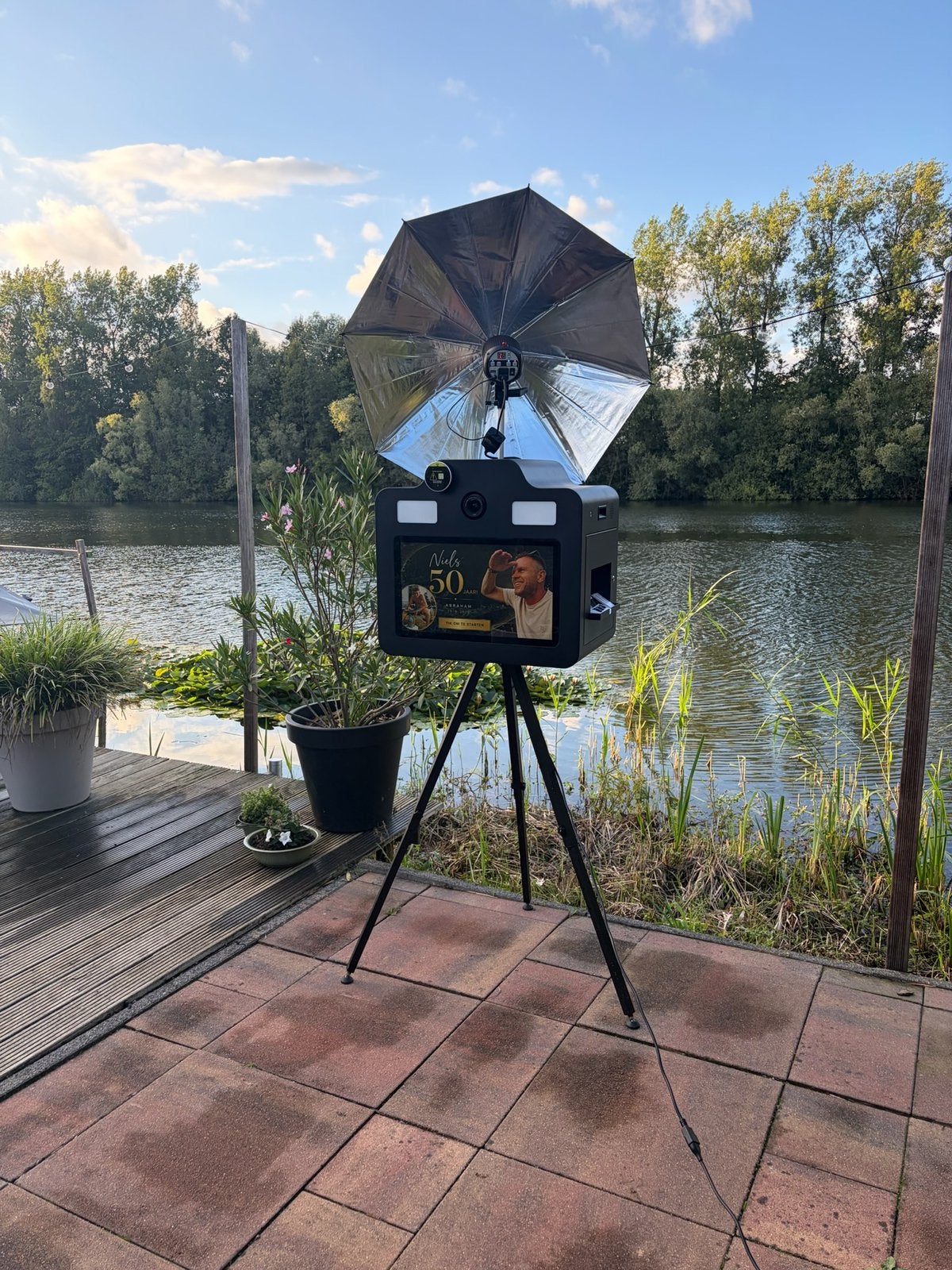 Photobooth huren | Onbeperkt printen | €295 Arnhem e.o., Ophalen of Verzenden, Nieuw, Verjaardag