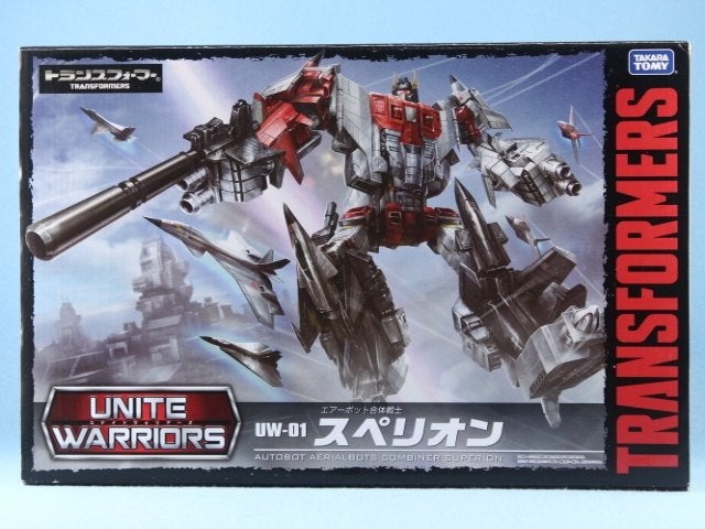 Transformers Takara Unite Warriors Aerialbots/Superion, Verzamelen, Overige generaties, Ophalen of Verzenden, Zo goed als nieuw