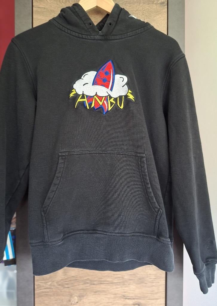 heren hoddie - maar S - zwart, Ophalen of Verzenden, Gedragen, Maat 46 (S) of kleiner, ANBU
