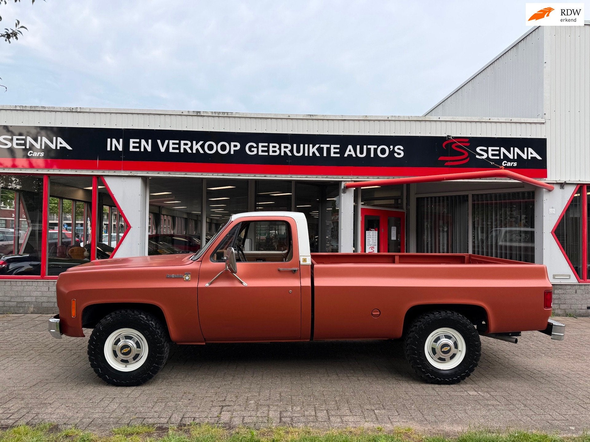 Chevrolet PICK-UP C20 Automaat - 1977 - Topstaat - Inr Mog !, Auto's, Automaat, Trekhaak, 8 cilinders, Overige kleuren