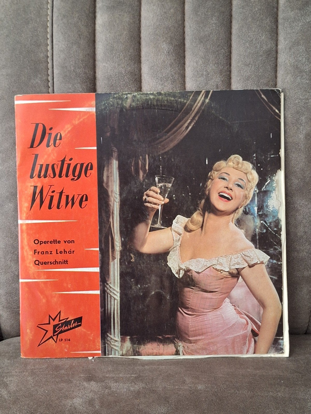 Die lustige Witwe - Operette van Franz Lehár LP, Ophalen of Verzenden, Voor 1960, Gebruikt, 12 inch