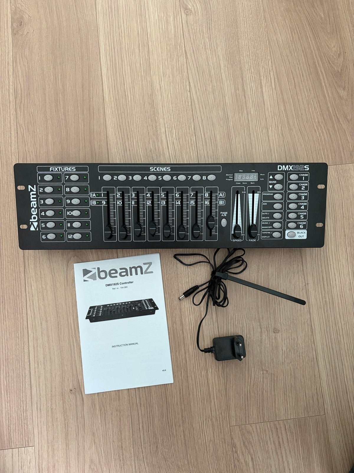 BeamZ DMX192S DMX Controller, Ophalen of Verzenden, Zo goed als nieuw, Overige typen