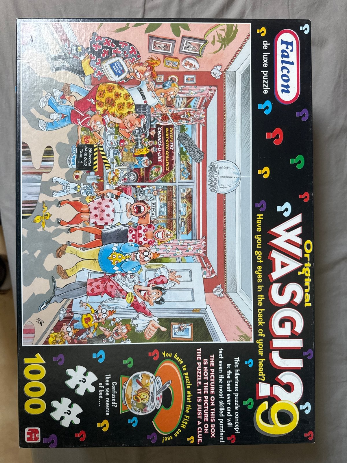 Wasgij Original 29: 'A Day to Remember' 1000 stukjes puzzel, Ophalen of Verzenden, 500 t/m 1500 stukjes, Zo goed als nieuw, Legpuzzel