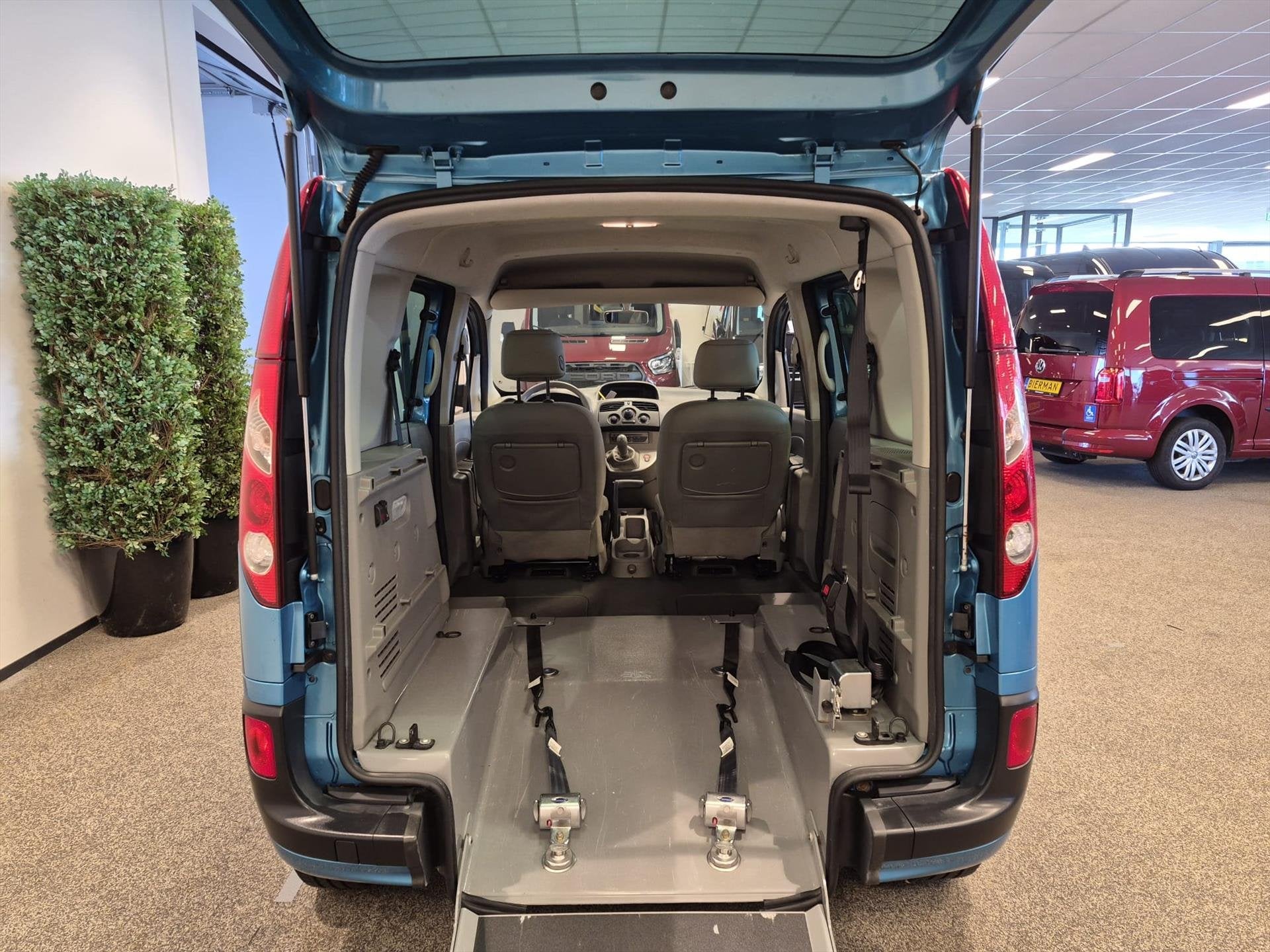 Renault Kangoo Rolstoelauto, Gebruikt, Blauw, Origineel Nederlands, Bedrijf