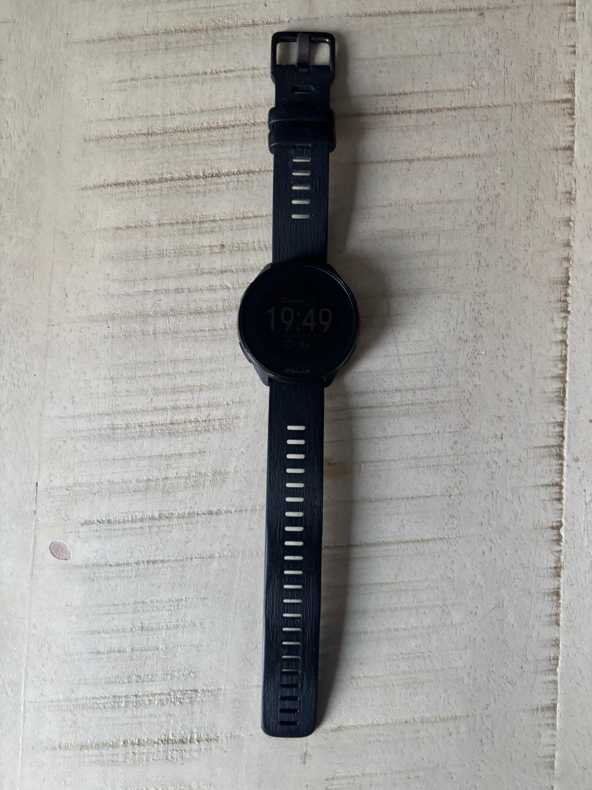 Polar Pacer- Zo goed als nieuw, Sieraden, Tassen en Uiterlijk, Sporthorloges, Afstand, Zwart, Ophalen of Verzenden, Zo goed als nieuw