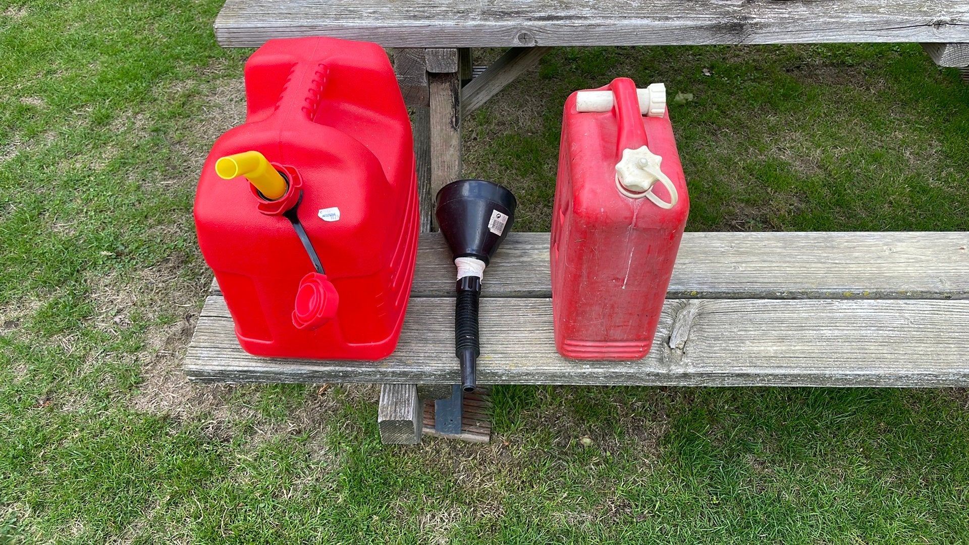 Jerrycans voor Benzine/Diesel, Auto diversen, Ophalen, Gebruikt