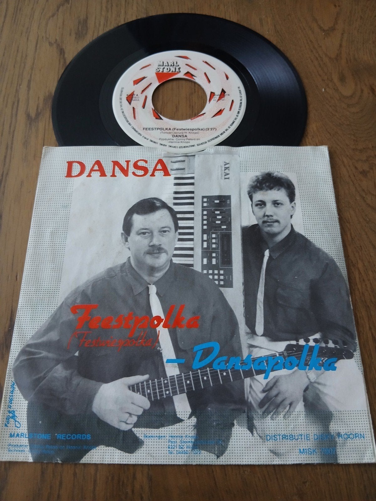 VINYL SINGLE   DANSA   1988, Verzenden, Zo goed als nieuw, Schlager