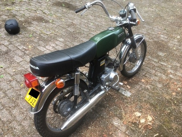 Honda SS50 met kenteken, Fietsen en Brommers, Brommers | Oldtimers, Overige merken, Maximaal 45 km/u, Ophalen
