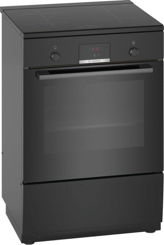 Bosch inductiefornuis HLN39A060U - Serie 4 - zwart, Witgoed en Apparatuur, 60 cm of meer, Nieuw, Informatie@bshg.com, Energieklasse A of zuiniger