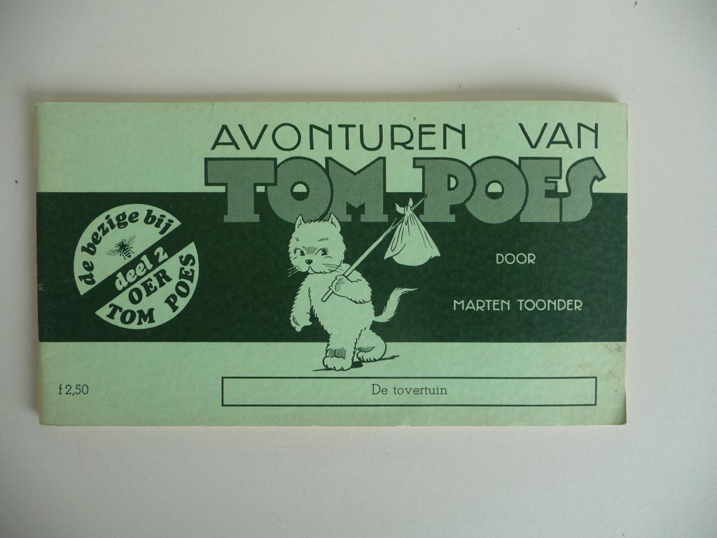 stripboek AVONTUREN VAN TOM POES - DE TOVERTUIN - deel 2, Gelezen, Eén stripboek, Ophalen of Verzenden, Maarten toonder