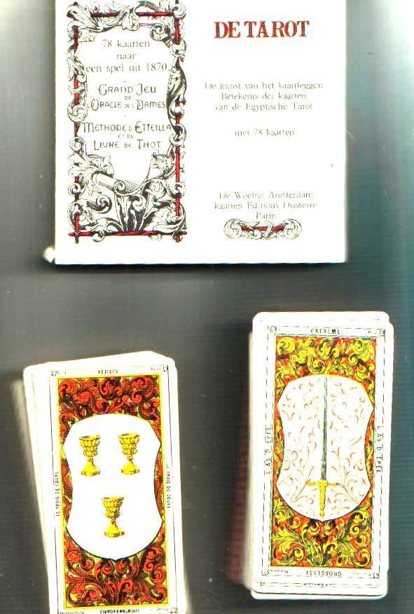 TAROT:    TAROTKAARTEN + boek - De Kunst van het, Ophalen of Verzenden