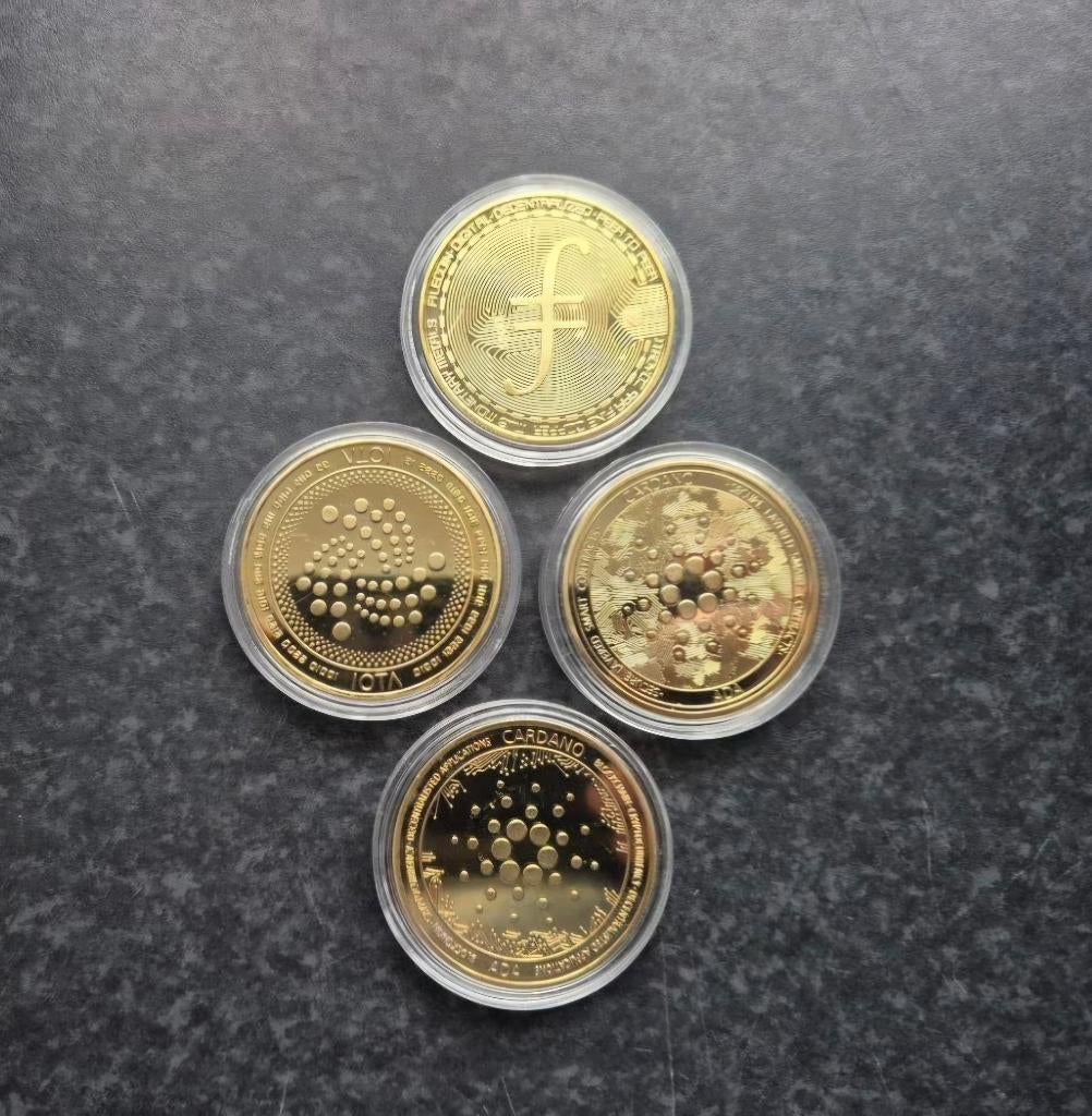 verschillende munten cardano ada coin en andere., Ophalen of Verzenden, Koningin Beatrix, Euro's