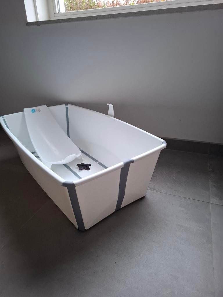 Stokke inklapbaar bad met liggedeelte, Zo goed als nieuw, Badje, Standaard, Ophalen