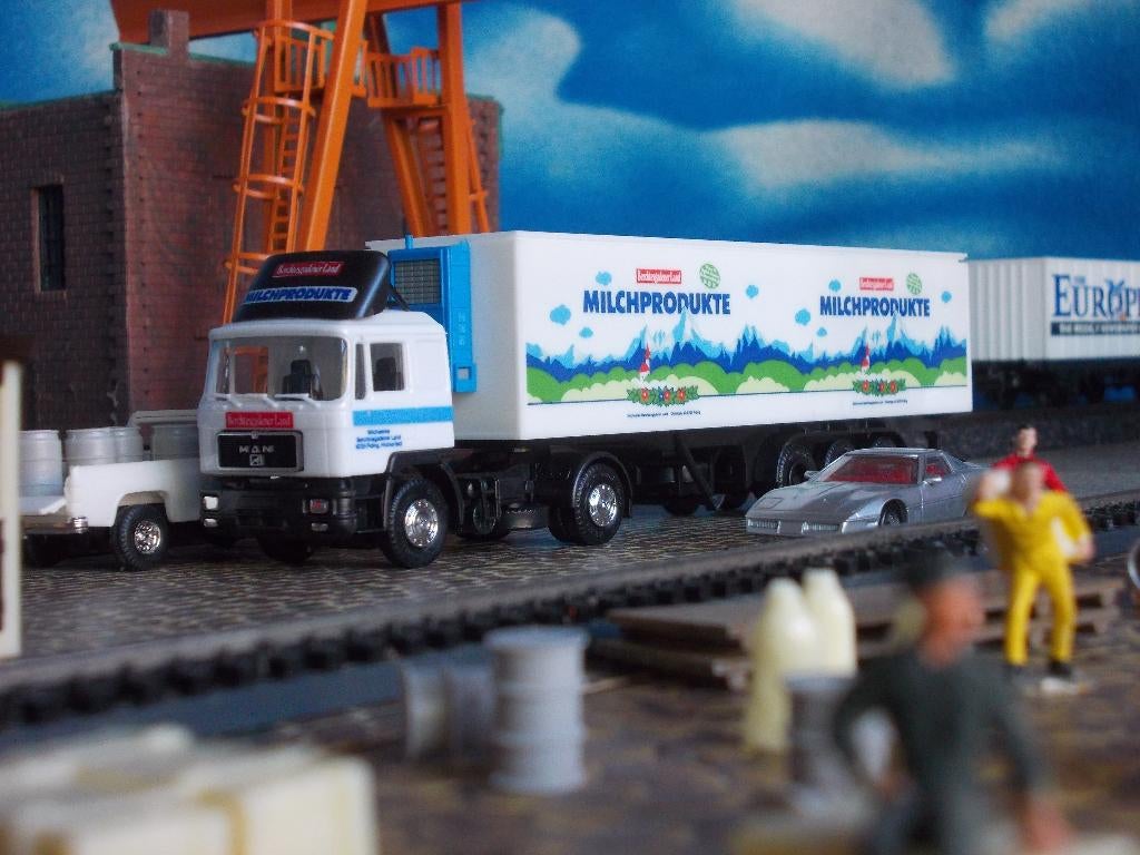 MAN F90 Berchtesgadener Land Albedo AANBIEDING NU € 6,75, Ophalen of Verzenden, Nieuw, Bus of Vrachtwagen, Herpa