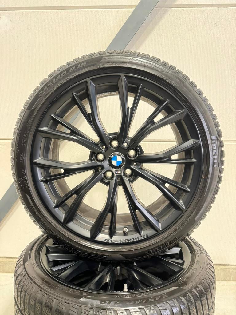 19 INCH BMW 786M M PERF ORIGINEEL 5 SERIE G30 G31 WINTER, 245 mm, Banden en Velgen, Winterbanden, Petuelring 130, 80809 München, Duitsland