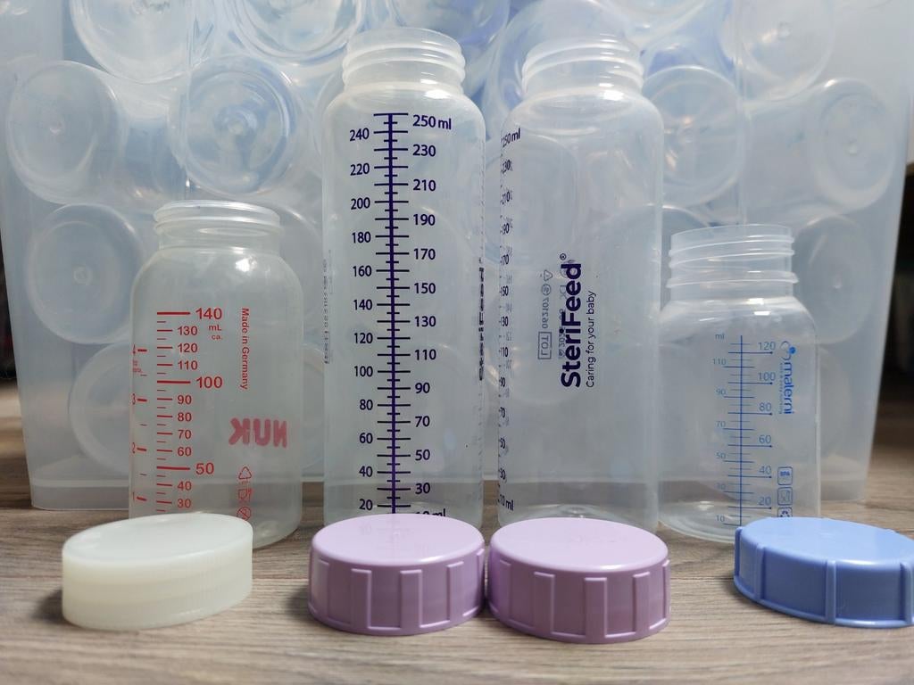 Moedermelkflesjes flesjes, borstkolf kolf, Kinderen en Baby's, Babyvoeding en Toebehoren, Ophalen of Verzenden, Zo goed als nieuw