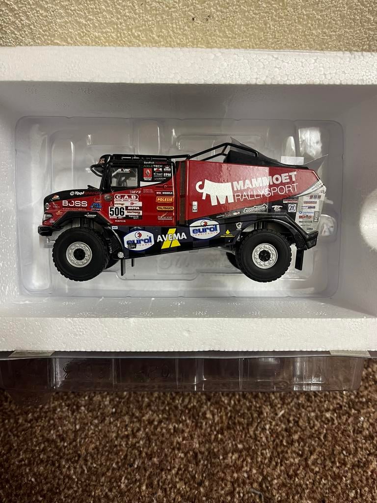 Dakar Renault Sherpa MvdBrink/MammoetRallySport nr506 2019!!, Hobby en Vrije tijd, Modelauto's | 1:50, Ophalen of Verzenden, Zo goed als nieuw