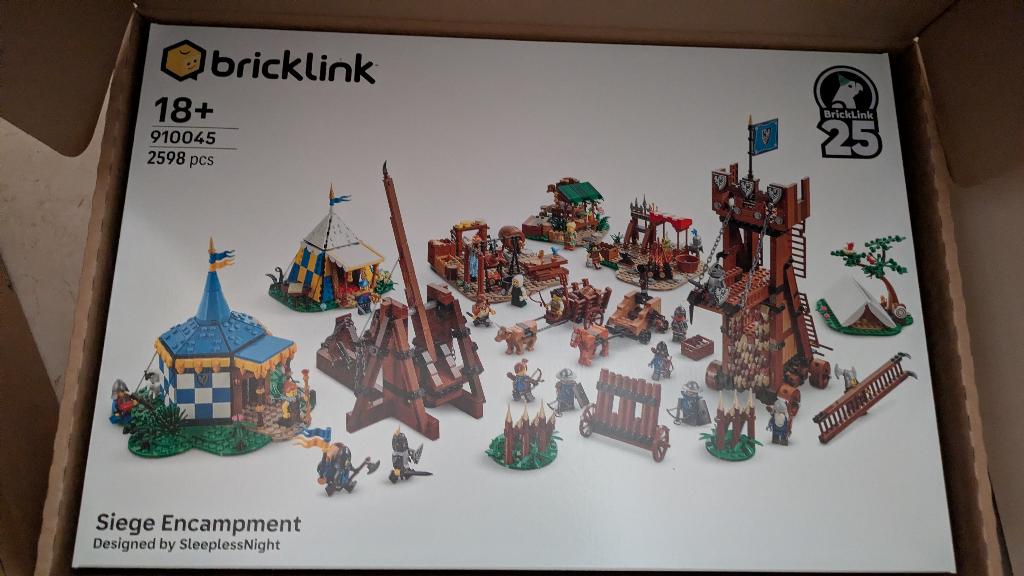 Lego Bricklink - Siege Encampment - 910045, Kinderen en Baby's, Speelgoed | Duplo en Lego, Nieuw, Lego, Complete set, Ophalen of Verzenden