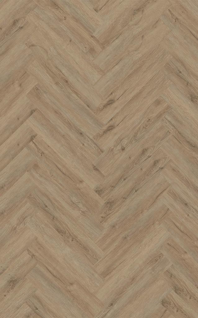 PL101HB Autumn Oak VISGRAAT MET GEINTEGREERDE ONDERVLOER, 75 m² of meer, Overige typen, Nieuw, Ophalen of Verzenden