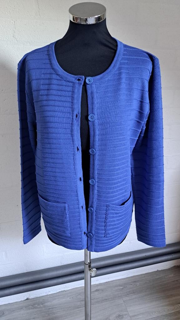Prachtig kobalt blauw vest maat 40., Ophalen of Verzenden, Zo goed als nieuw, Maat 38/40 (M), Blauw