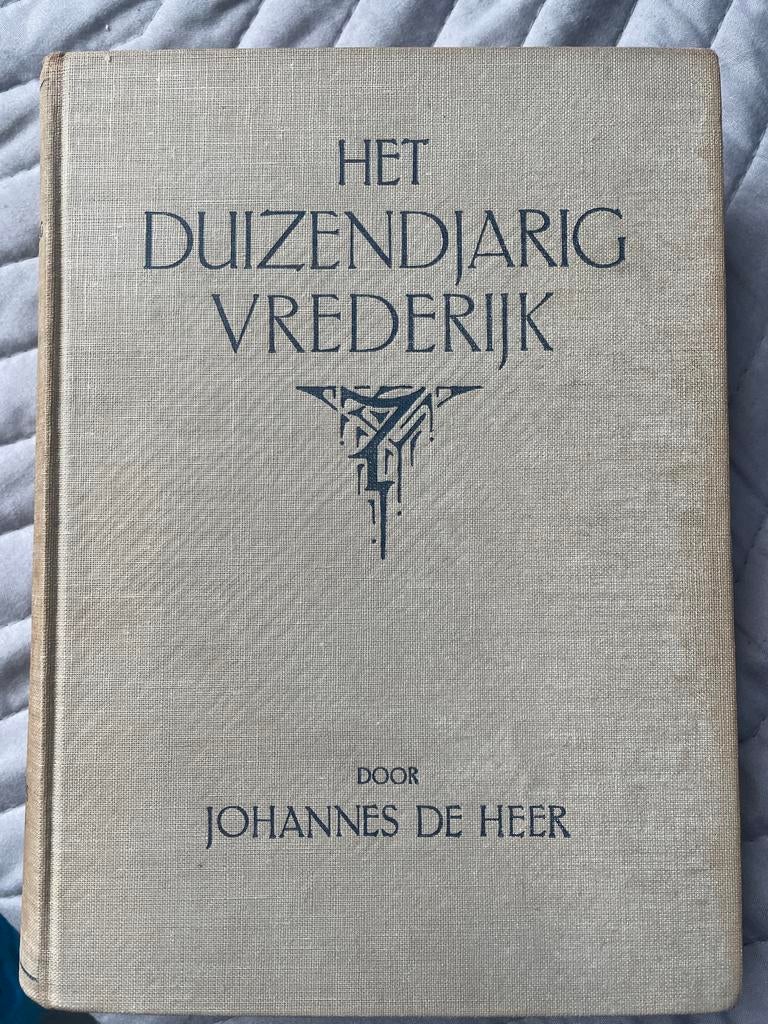 Oud boek Johannes de Heer - Het Duizendjarig Vrederijk, Boeken, Ophalen of Verzenden, Gelezen, Christendom | Protestants
