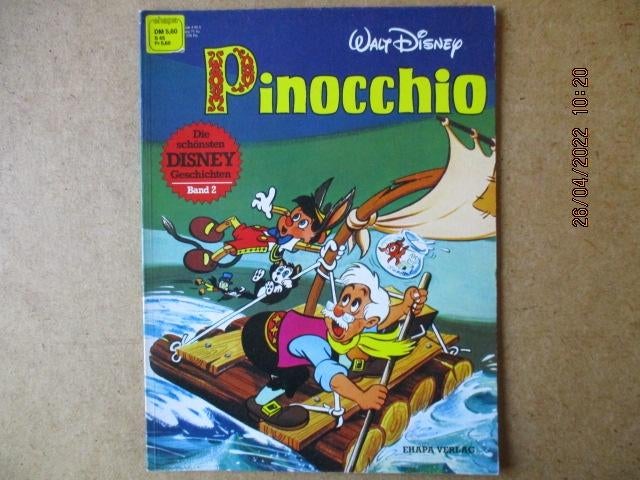adv6415 pinocchio duits disney, Boeken, Stripboeken, Eén stripboek, Ophalen, Gelezen