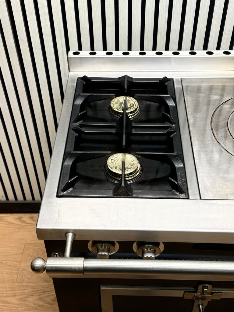 Luxe La Cornue Fornuis 3pits coupe de feu met Afzuigkap 80cm, Fornello Esperta, Grill, 3 kookzones of minder, Ophalen of Verzenden