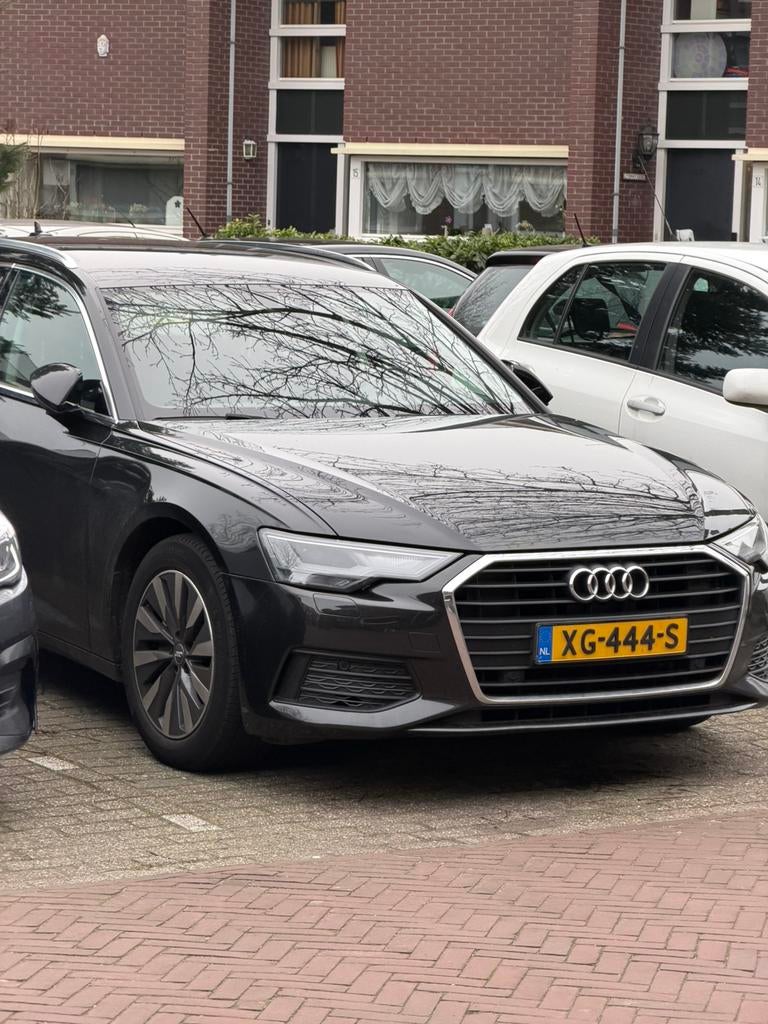 Audi A6 40 TDI 204pk S Tronic 2019 Grijs, Auto's, Euro 6, 2000 kg, Origineel Nederlands, Stationwagon