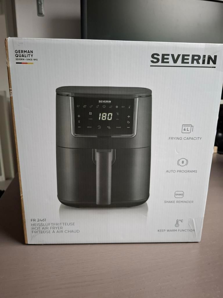 Airfryer hetelucht friteuse zwart  - Nieuw, Ophalen of Verzenden, Nieuw, Airfryer, 750 t/m 999 gram