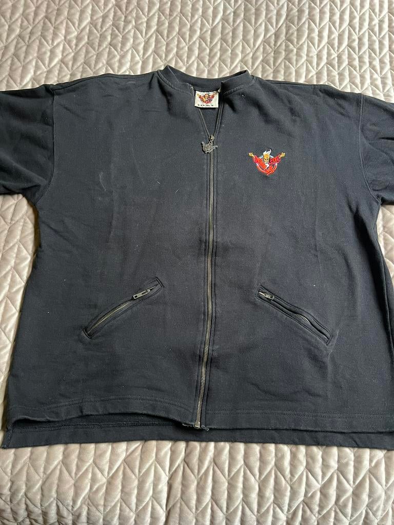 Origineel Thunderdome ID&T vest – jaren 90 – geen reissue, Ophalen of Verzenden, Zo goed als nieuw, Maat 56/58 (XL), Zwart