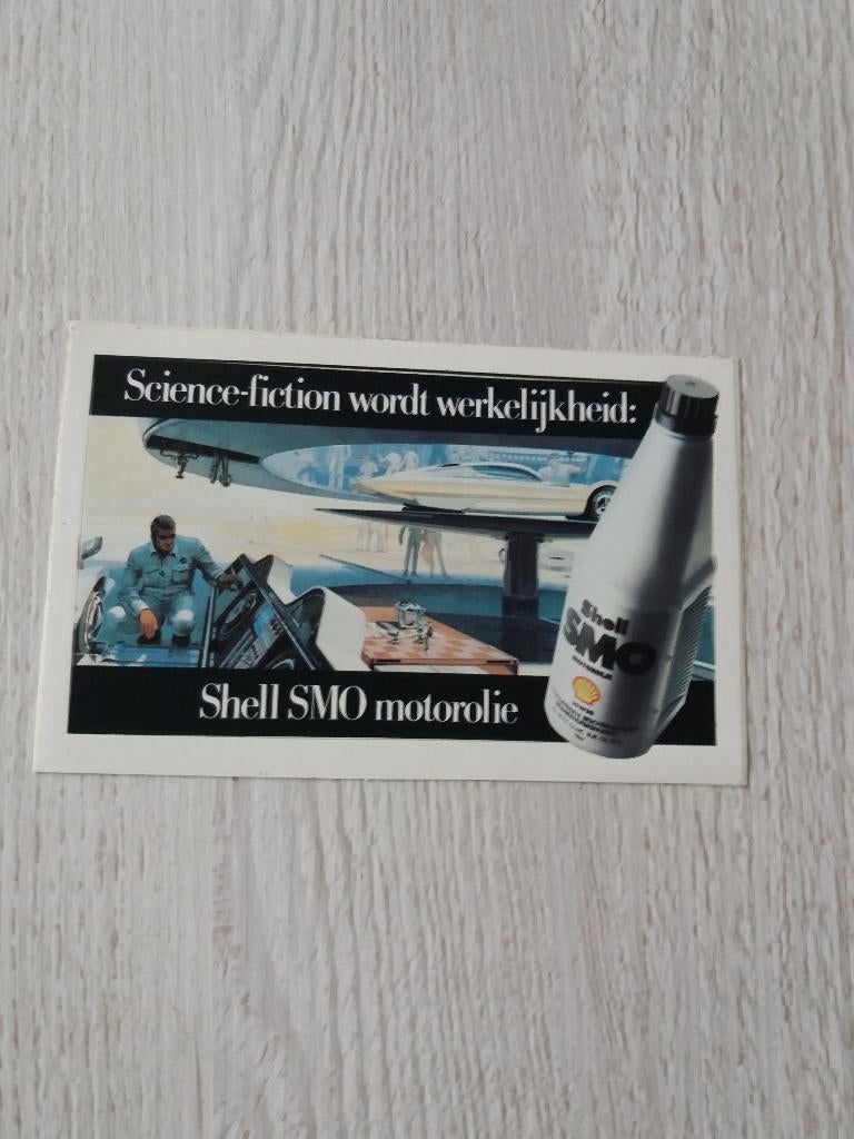 sticker Shell SMO motorolie, Ophalen of Verzenden, Zo goed als nieuw, Merk