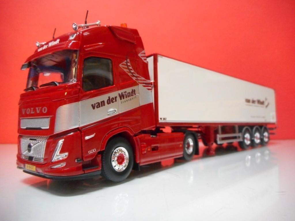TEKNO VOLVO FH VAN DER WINDT 88417, Hobby en Vrije tijd, Modelauto's | 1:50, Ophalen of Verzenden, Nieuw, Bus of Vrachtwagen, Tekno