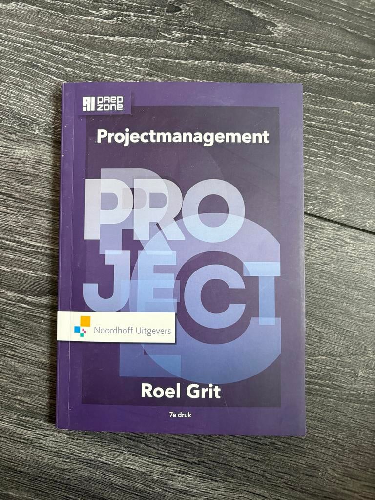 Projectmanagement - Roel Grit, Ophalen, Zo goed als nieuw, HBO