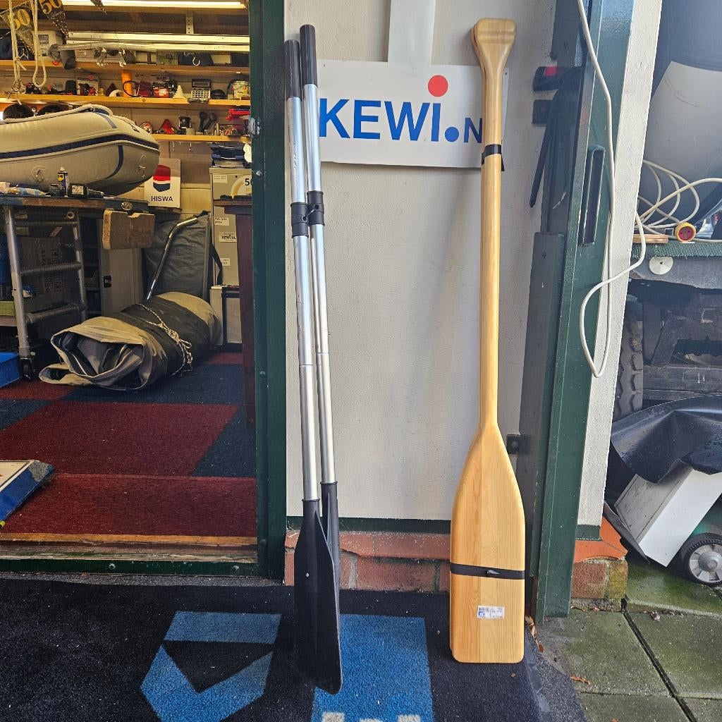 Peddels en roeiriemen voor uw rubberboot, alle maten!, Watersport en Boten, Peddels, Zo goed als nieuw, Enkelbladige peddel, Ophalen