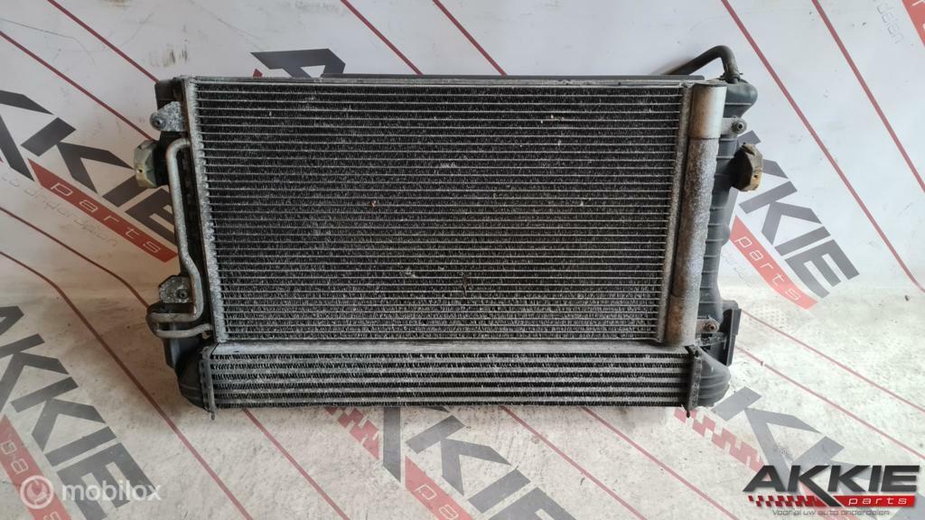Volkswagen polo Koelerpakket 1.4 TDI compleet 2008 -, Auto-onderdelen, Motor en Toebehoren, Gebruikt, Ophalen of Verzenden