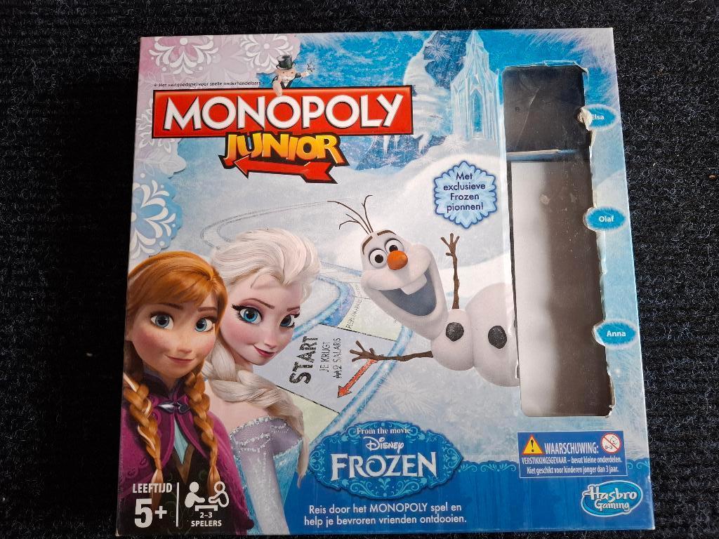 Monopoly Junior Frozen (Disney), Ophalen, Gebruikt, Hasbro